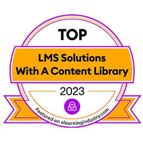 eli-lms-solution-content-library eLearning Industry Top LMS Solution with a Content Library 2023