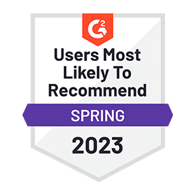 CareerManagement_UsersMostLikelyToRecommend_Nps_Spring-2023 G2 Career Management Users Most Likely to Recommend - Spring 2023